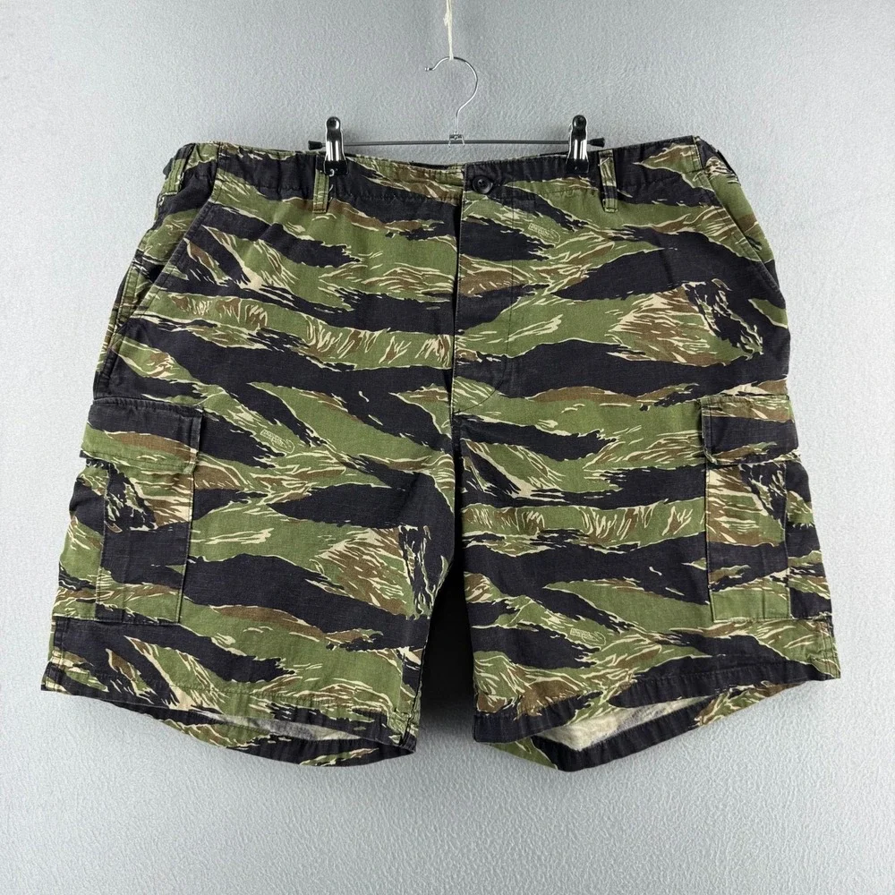 Tiger Stripe Camo Shorts Mens 2XL TRU SPEC Tiger Stripe Products Cargo